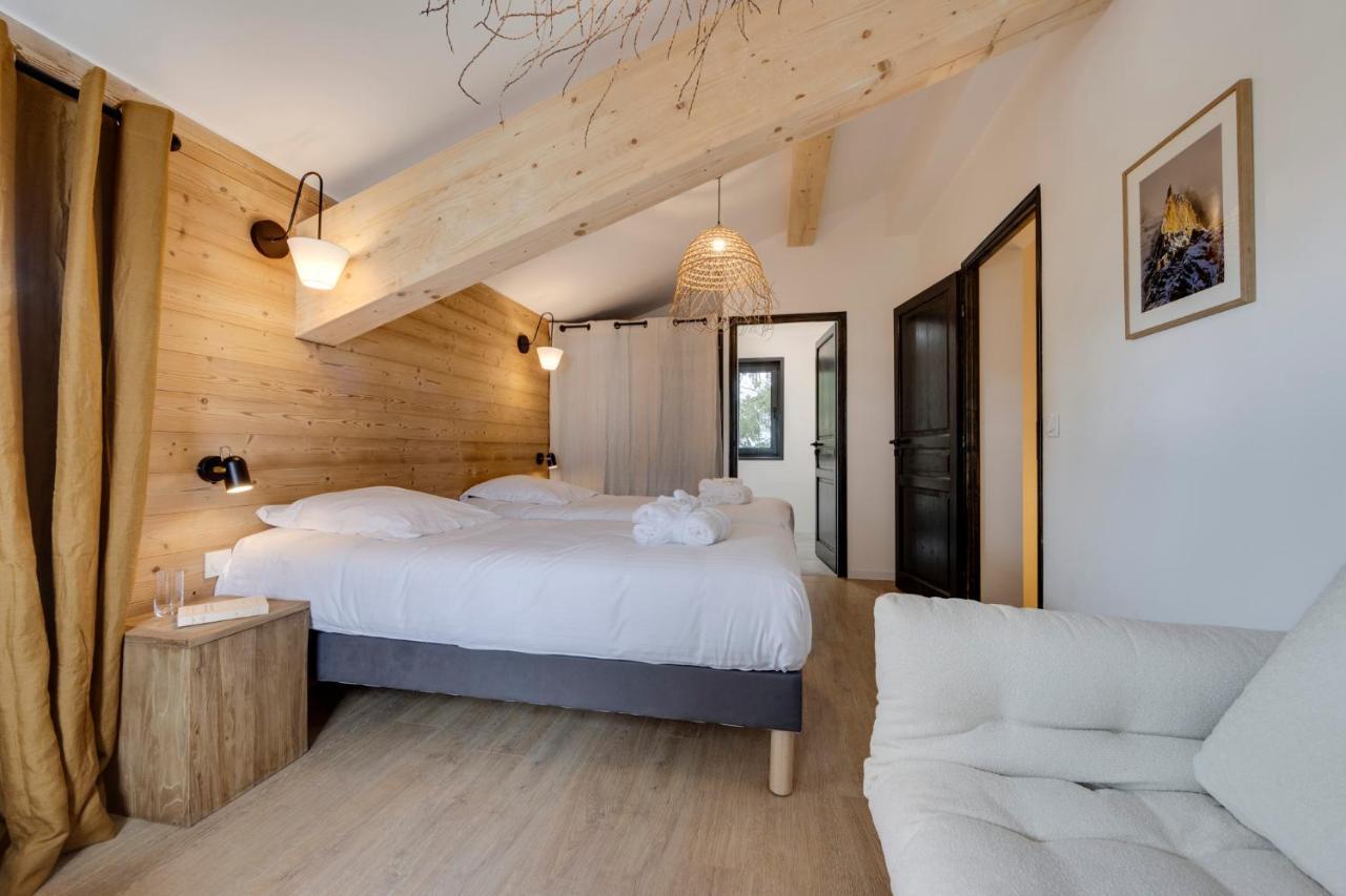 Chalet Du Bois Melay - Piscine - Proche Pistes - 15 Personnes 拉普拉涅 外观 照片