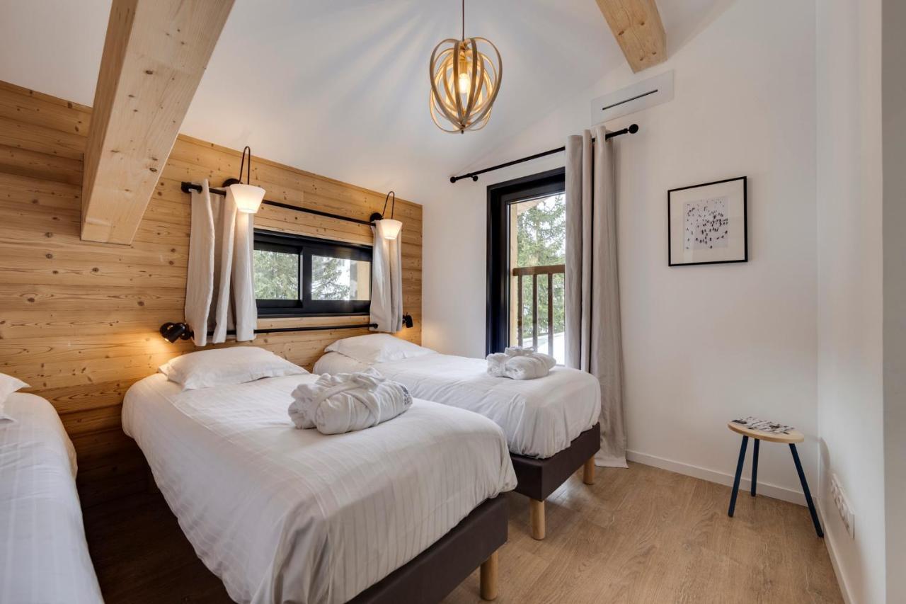 Chalet Du Bois Melay - Piscine - Proche Pistes - 15 Personnes 拉普拉涅 外观 照片