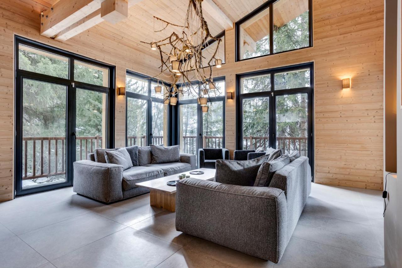 Chalet Du Bois Melay - Piscine - Proche Pistes - 15 Personnes 拉普拉涅 外观 照片