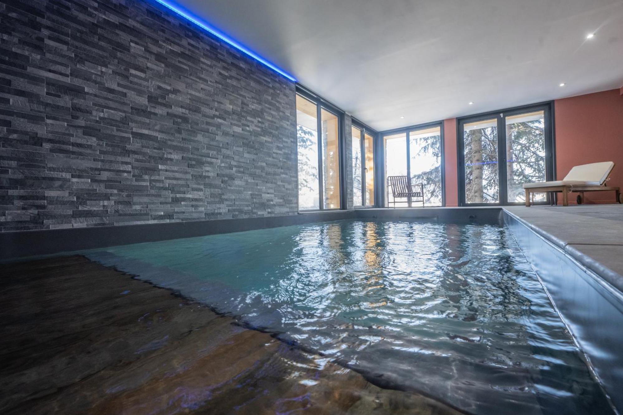 Chalet Du Bois Melay - Piscine - Proche Pistes - 15 Personnes 拉普拉涅 外观 照片