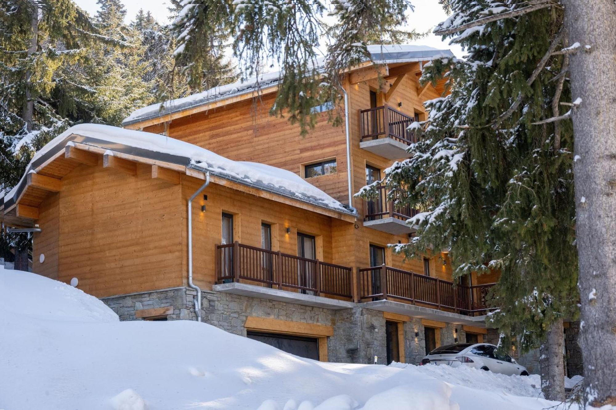 Chalet Du Bois Melay - Piscine - Proche Pistes - 15 Personnes 拉普拉涅 外观 照片